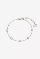 CELOVIS Starlume 鋯石吊墜鍊手鍊（銀色）