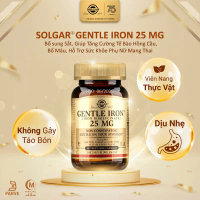 [Exp date 6/2025] Solgar gentle iron tablet-spare iron supplements to enhance rhopography, nourishin