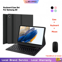 「LEVINO」No Tablet Keyboard Mouse Case Set Compatible for Samsung Tablet A8 10.5inch Cover with Bluet