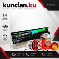 Paket Solder 60W + Timah 100gr + Flux Pasta Solder | Tekipo Soldering Iron teknisi service Solder +
