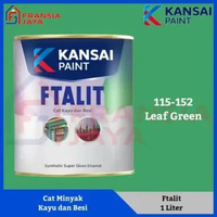 Kansai Ftalit 1 Kg KF 152 Leaf Green Hijau Daun Cat Minyak Besi dan Kayu Paint