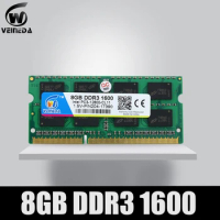 VEINEDA DDR3 Memory 8gb ddr3 1600 PC3-12800 Sodimm Ram ddr 3 Comptaible 1333MHz For Laptop