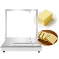 Stainless Steel Cheese Slicer Cheese Butter Cutting Table Tofu Foie Gras Slicer Knife Butter Cutting Board