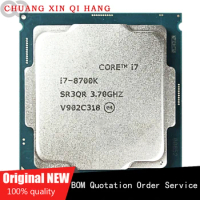 Used for I7 8700K i7-8700K 3.7 GHz Used Six-Core Twelve-Thread CPU Processor 12M 95W LGA 1151