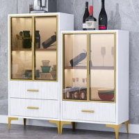 Light luxury dining cabinet, modern cabinet, storage cabinet, wine cabinet, storage cabinet, drawer style