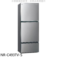 APP下單4%點數★Panasonic國際牌【NR-C493TV-S】496公升三門變頻晶漾銀冰箱(含標準安裝)