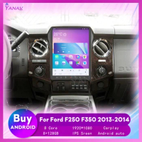 2DIN Android For Ford F250 F350 2013-2014 Multimedia Player Radio Heavy Truck GPS Navigation Auto Tape Recorder Headunit