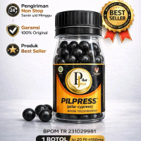 PILPRESS Pil Cypress Obat Herbal 3 Paket untuk Stroke Asam Urat Diabetes Nyeri Sendi & Syaraf Kejepi