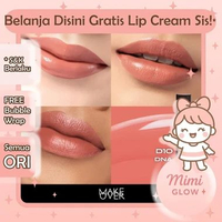 Make Over POWERSTAY GLAZED LOCK LIP PIGMENT Makeover Liquid Cream Vinyl transferproof Tahan Lama Eas