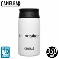 【CamelBak 美國 icebreaker聯名款350ML保冰/溫隨行杯《白》】CB2319102135/保溫杯