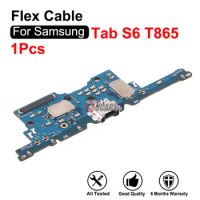 1Pcs USB Charging Dock Charger Port Board Flex Cable Replacement Part For Samsung Galaxy Tab S6 SM- T865