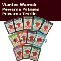 Wantex Wantek Pewarna Pakaian Pewarna Textile Biru Panci