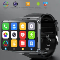 4G Men's Sports Smart Watch 2.88 Inch Large Screen Dual Camera 4GB 64GB Fitness Sports SIM Card Connectable Watch Android 9.0