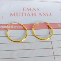 anting dewasa emas muda 4.5gr kadar17. 7% free surat