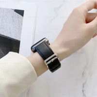 Fashion Leather Strap For Fitbit Versa 2 3 4 Lite Watch Band Bracelet For Fitbit Sense / Sense 2 Correa
