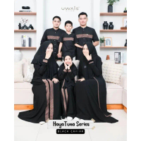 BAJU GAMIS SARIMBIT KELUARGA COUPLE FAMILY SET HAYA TUNA SERIES HUSNA HASNA DRESS HASAN KOKO LENGAN