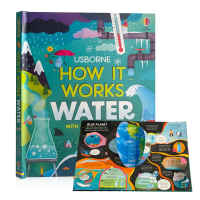 Usborne How It Works Water 3D Flap English Picture Books for Kids Natural Science Popularization Edu