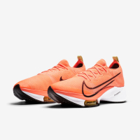 Nike 慢跑鞋 Zoom Tempo Next FK 男鞋 氣墊 避震 襪套 路跑 健身 運動 球鞋 橘 白 CI9923800