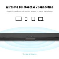 BS-28B 20W TV SoundBar Wired and Wireless Bluetooth Home Theater SoundBar for PC TV FM radio AUX 3.5mm High fidelity