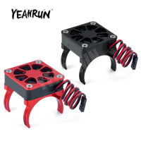 YEAHRUN Cooling Fan with Brush Motor Radiator Cover TRX Plug for TRX-4 Bronco TRX-6 G63 1/10 RC Crawler Car Model Upgrade Parts