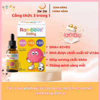 Rainbovit Baby DHA D3K2 – Bổ sung DHA, Vitamin D3 & K2 cho Trẻ Sơ Sinh và Trẻ Nhỏ