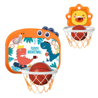 colorland免打孔掛式兒童籃球框套圈圈功能 贈籃球.打氣筒