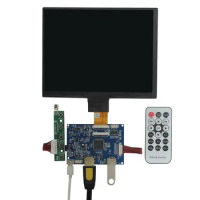 8 Inch 1024*768 IPS LCD Screen Display Driver Control Board U Disk HDMI Portable Multipurpose For DIY Raspberry Pi PC Monitor