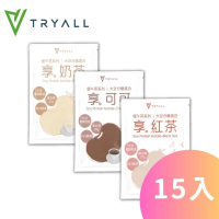 【TRYALL】分離大豆蛋白享喝系列(15入組)