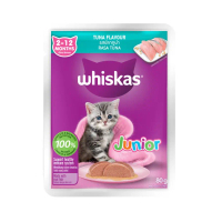 Makanan Basah Kucing Whiskas Junior 80g