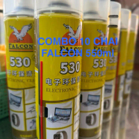 [ Combo 10 chai ] Falcon 530ii /550ml. Tặng Kèm 1 Túi Khăn Siêu Sạch  - Hàng Chính Hãng, Đúng Chất L