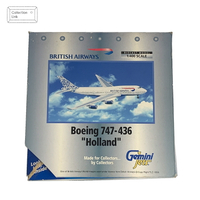 Gemini Jets 1/400 British Airways B747-436 “Holland” 飛機模型【Tonbook蜻蜓書店】