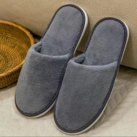 High-grade hotel spare disposable slippers for men and women home travel business accommodation disposable cotton drag comfort