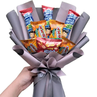 Buket snack murah,hadiah wisuda, gift snack