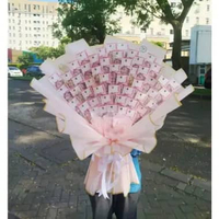 Buket bunga uang asli