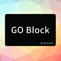 【GO Block】RFID/NFC防盜卡(防消磁/防盜錄)
