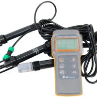 AZ86031 Water Quality Meter Tester Dissolved Oxygen Tester Meter pH Meter Tester pH Conductivity Salinity Temperature Meter Test