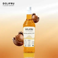 Delifru Syrup Roasted Hazelnut - Sirup Roasted Hazelnut 1 Liter