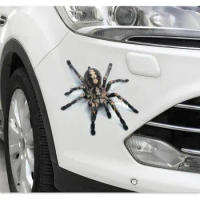 1Pcs Car Sticker Auto 3D spider Waterproof Stickers FOR honda accord 2016 kia sorento camry 2012 lexus bmw e60 toyota camry 2012