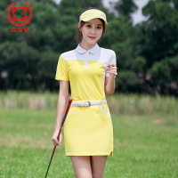 SSV高爾夫服裝女套裝上衣短袖短裙GOLF韓版運動吸汗透氣緊身夏季新款