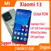 New Global ROM Xiaomi 13 Mobile Phone Snapdragon 8 Gen 2 50MP Leica Camera 120HZ OLED Screen 67W Fast Charger MIUI 14