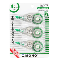 พร้อมส่ง. TOMBOW MONO เทปลบคำผิด 4.2mm.CT-CF4 แพ็ค3ชิ้น
