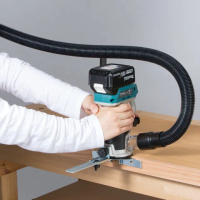【MAKITA 牧田】18V充電式無刷木工修邊機 空機 DRT50Z(DRT50Z)