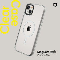 犀牛盾 iPhone 14 Plus(6.7吋) Clear (MagSafe兼容)超強磁吸透明防摔手機殼