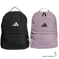 Adidas 後背包 多隔層 水壺袋 黑/紫【運動世界】IP2254/IR9935