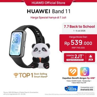 【7.7 | 200RB Voucher】HUAWEI Band 11 Series | 1.62”AMOLED Display | Enhanced Sleep Tracking | Heart H