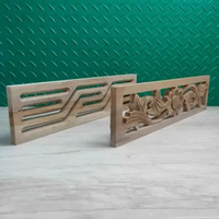 Kepingan Loster Kayu Jati Ukuran 10x40 Dekorasi Ornamen Dinding dan Ukiran Ventilasi Angin Minimalis