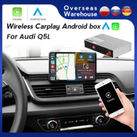 Wireless Carplay Android Auto Module Decoder Box For Audi Q5 Q5L 2017 2018 2019 2020 2021 Mirror Link AirPlay Car Play BT USB