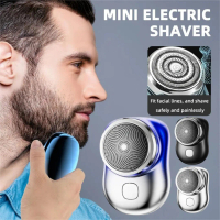Electric Shaver Machine Mini Shaver Shaver Man Waterproof Long Lasting Painless Shaver Body Trimme E
