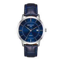 BENTLEY賓利 卓越系列 超越極限手錶-藍x黑/40mm