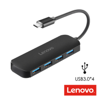 Lenovo Type-C轉4孔USB3.0高傳輸擴充轉接器
